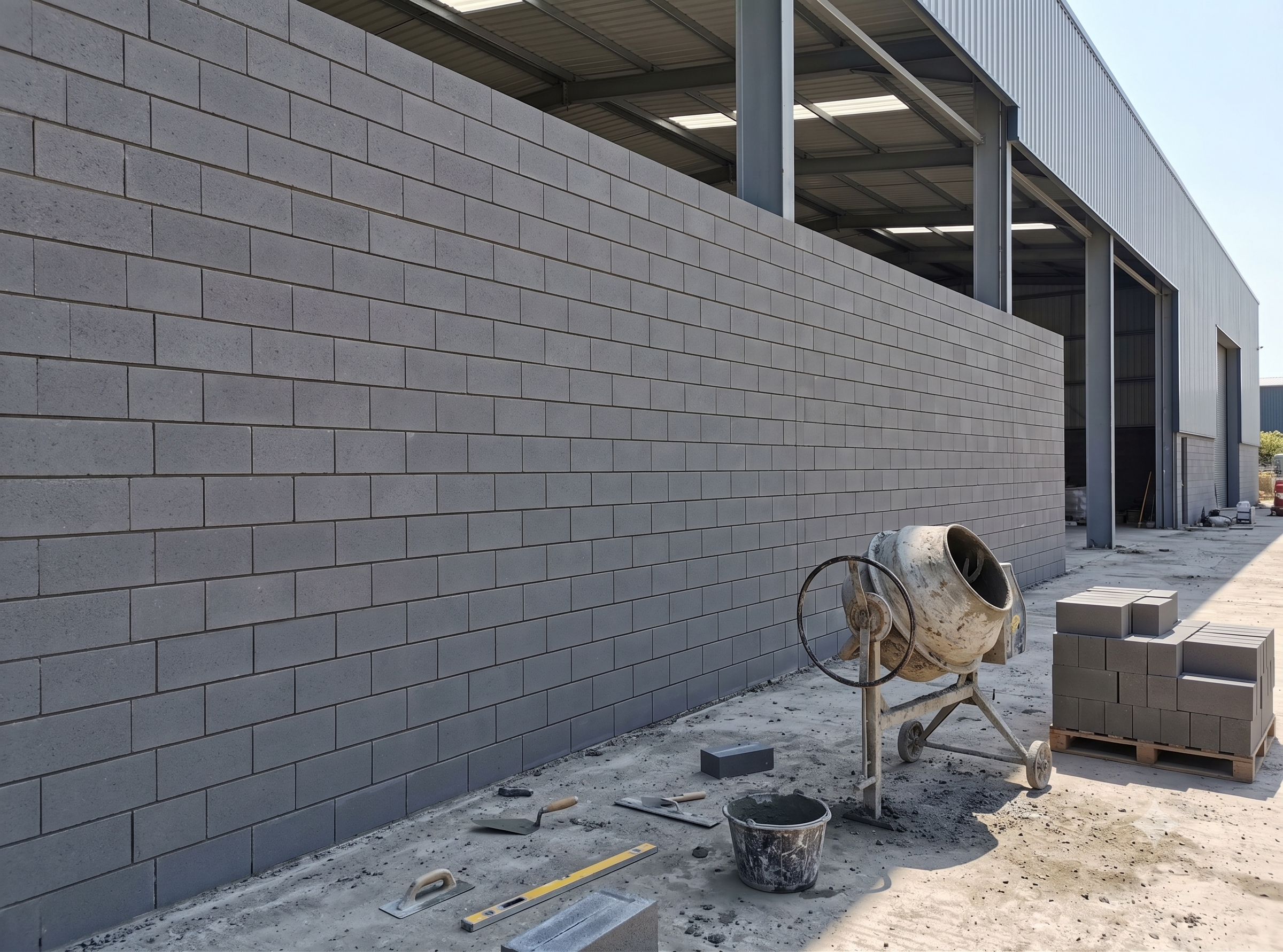 Warehouse Wall Construction